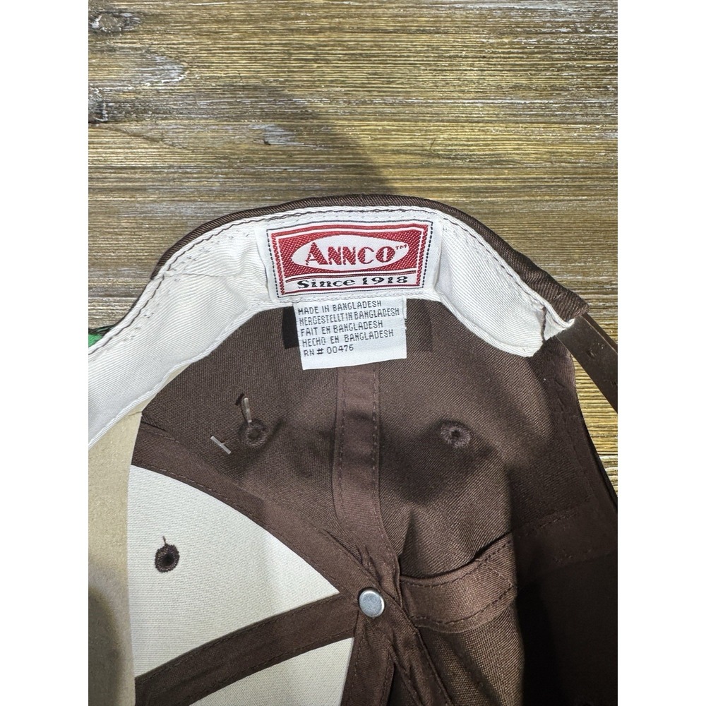 Annco Cleveland Browns Vintage 90s Hat‎ Cap NFL Brown SnapBack NWT - Picture 6 of 10